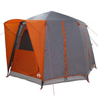 Cabin Zelt 3-Personen Grau und Orange 320 x 320 x 203 cm