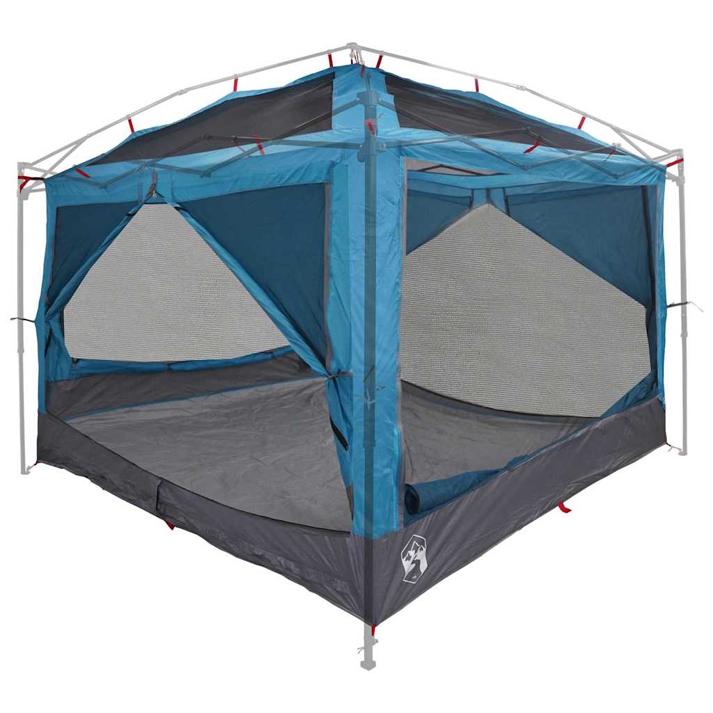 Innertelt 7-Personen mit Dach Blau und Grau 300 x 300 x 250 cm