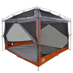 Innertelt 7-Personen Grau und Orange 300 x 300 x 250 cm
