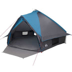 Teepee Zelt für 10 Personen Blau und Grau 567 x 470 x 242 cm