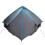 Teepee Zelt für 10 Personen Blau und Grau 567 x 470 x 242 cm