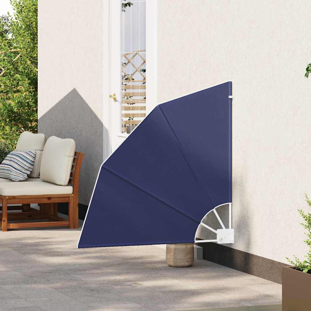 Balkon Sichtschutz Marineblau 115 x 115 cm Polyester
