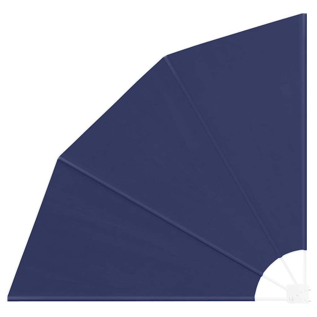 Balkon Sichtschutz Marineblau 140 x 140 cm Polyester