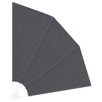 Balkon Sichtschutz Schwarz 140 x 140 cm Polyester