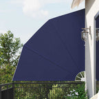 Balkon Sichtschutz Marineblau 210 x 210 cm Polyester