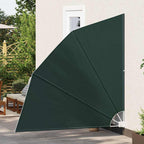 Balkon Sichtschutz Dunkelgrün 210 x 210 cm Polyester