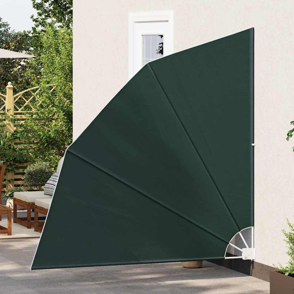 Balkon Sichtschutz Dunkelgrün 210 x 210 cm Polyester