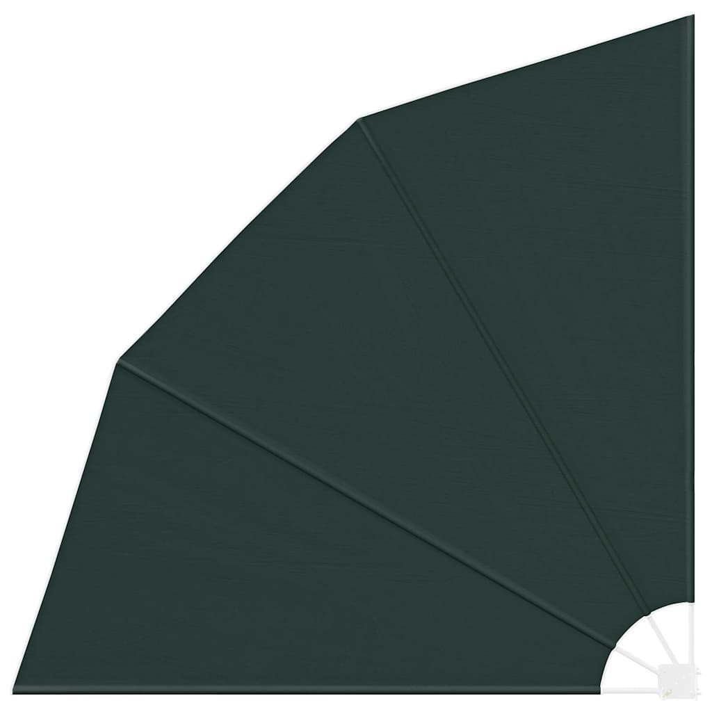 Balkon Sichtschutz Dunkelgrün 210 x 210 cm Polyester