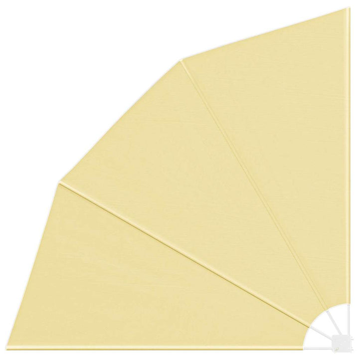 Balkon Sichtschutz Sandfarbe 210 x 210 cm Stoff