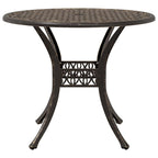Garten Essgruppe 5 pcs Bronze Aluminium
