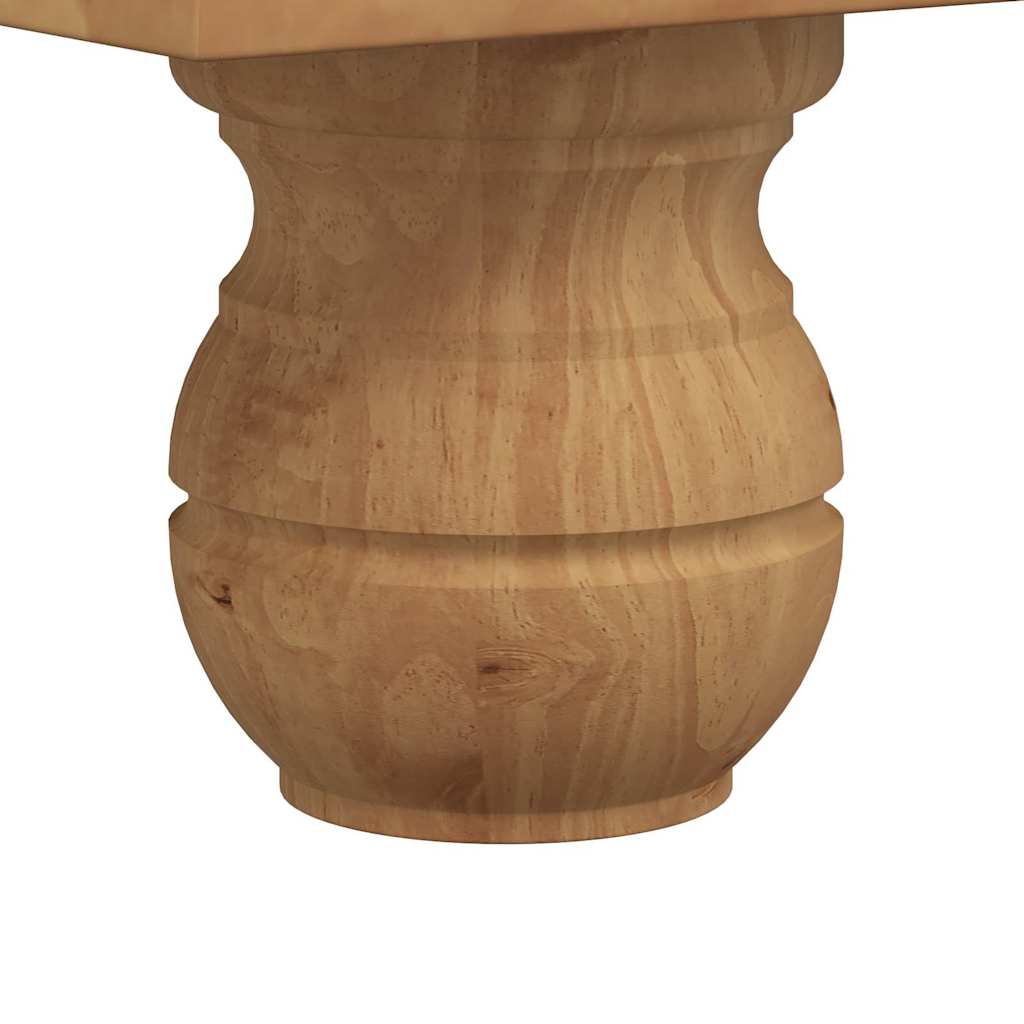 Schreibtisch ASKIM Braun 95 x 40 x 75 cm Massives Kiefernholz