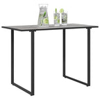 Gartentisch Grau 100 x 55 x 70 cm Holz