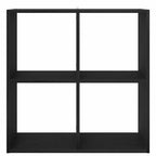 Bücherregal Schwarz Eichen-Optik 68,5 x 32 x 68,5 cm