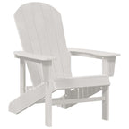 Adirondack-Stuhl Weiß 82 x 74 x 92 cm HDPE