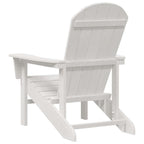 Adirondack-Stuhl Weiß 82 x 74 x 92 cm HDPE