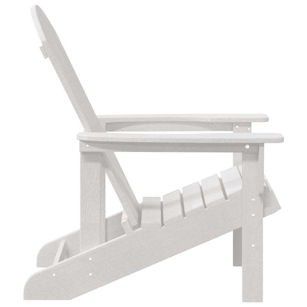 Adirondack-Stuhl Weiß 82 x 74 x 92 cm HDPE