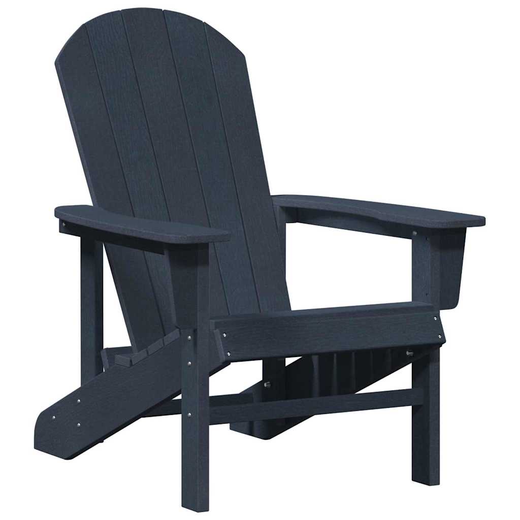 Adirondack-Stuhl Marineblau 82 x 74 x 92 cm HDPE