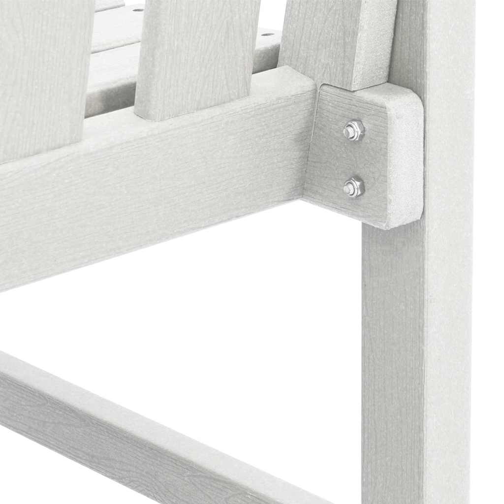 Gartenstuhl 6 pcs Weiß 65,5 x 59 x 88 cm Polyethylen