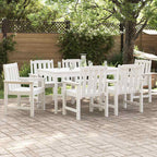 Gartenstuhl 6 pcs Weiß 65,5 x 59 x 88 cm Polyethylen