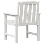 Gartenstuhl 6 pcs Weiß 65,5 x 59 x 88 cm Polyethylen