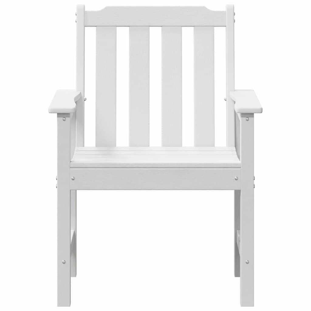 Gartenstuhl 6 pcs Weiß 65,5 x 59 x 88 cm Polyethylen