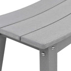 Garten Bar Set 4 pcs Hellgrau HDPE