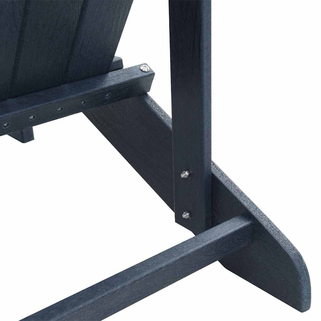Gartenstuhl 2 pcs Marineblau 82 x 74 x 92 cm Polyethylen
