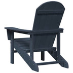 Gartenstuhl 2 pcs Marineblau 82 x 74 x 92 cm Polyethylen