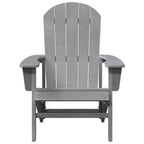 Gartenstuhl 2 pcs Hellgrau 82 x 74 x 92 cm Polyethylen