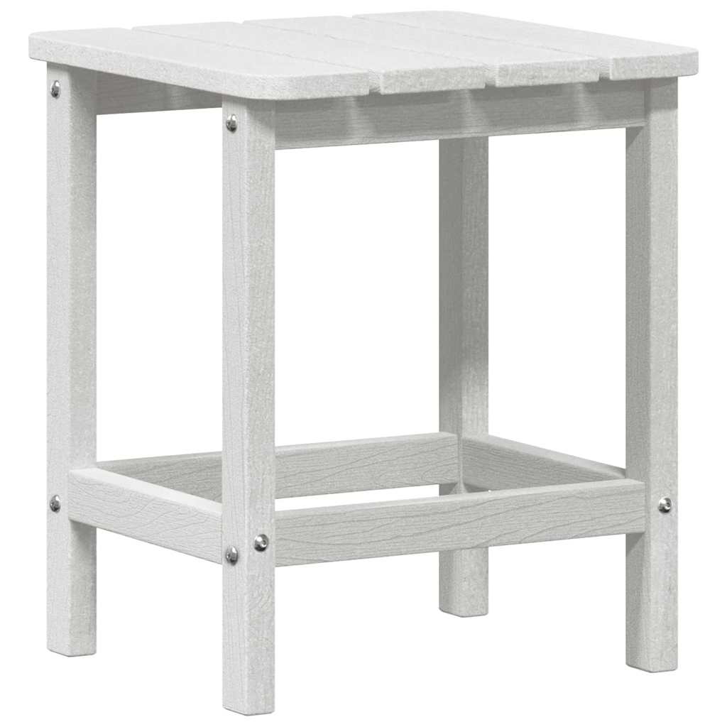 Gartenstuhl 3 pcs Weiß Polyethylen