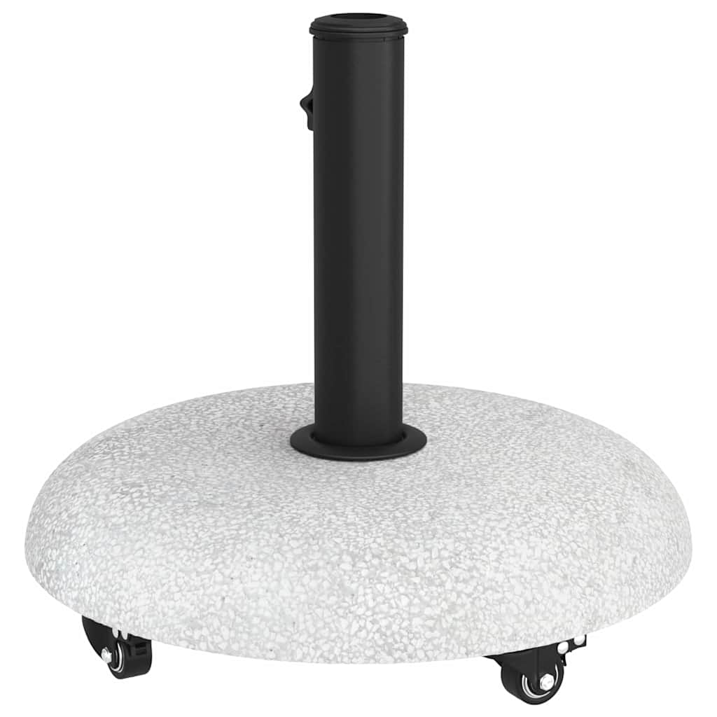 Sonnenschirmständer 21kg Hellgrau Beton Rund