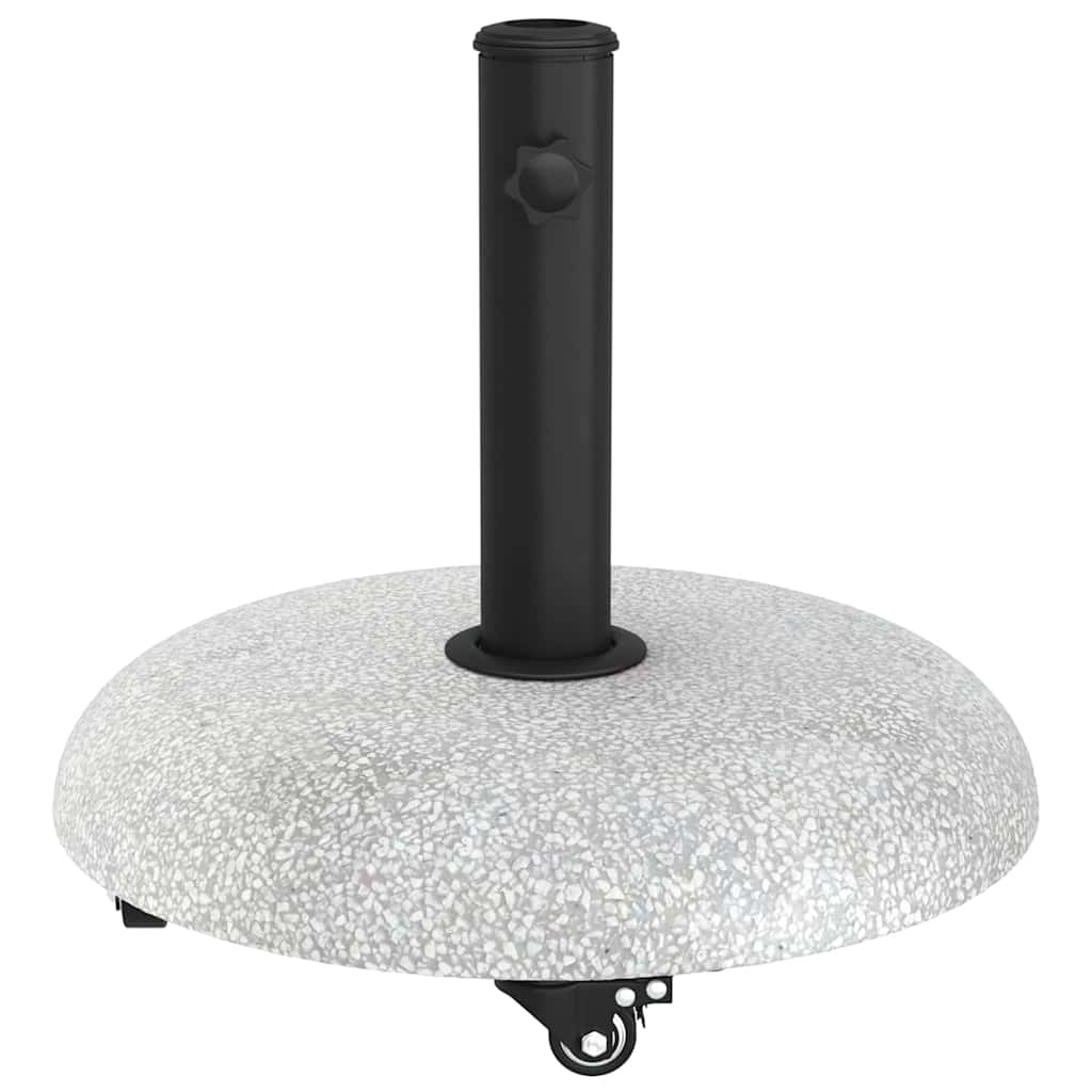 Sonnenschirmständer 21kg Hellgrau Beton Rund