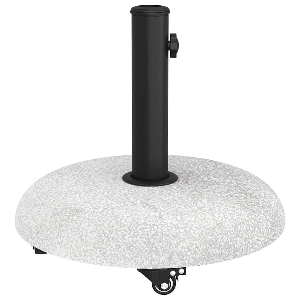 Sonnenschirmständer 21kg Hellgrau Beton Rund