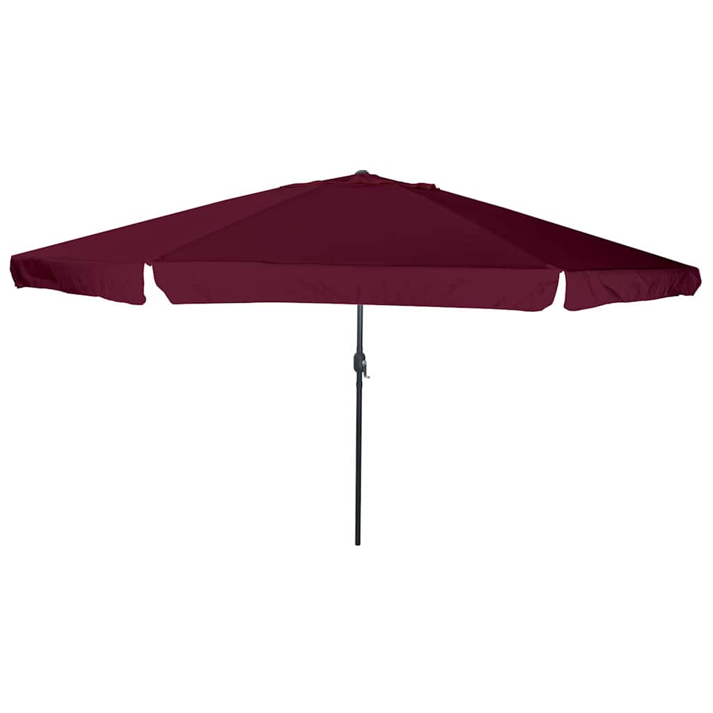 Garten-Sonnenschirm Bordeauxrot 394 x 394 x 248 cm