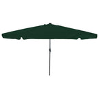 Garten-Sonnenschirm Grün 395 x 395 x 245 cm Polyester