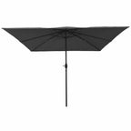 Garten-Sonnenschirm Anthrazit 295 x 295 x 245 cm
