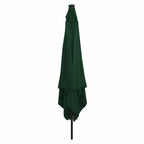 Garten-Sonnenschirm Grün 295 x 295 x 245 cm Polyester und Stahl
