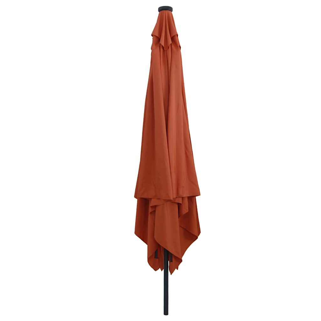 Garten-Sonnenschirm Terrakotta 295 x 295 x 245 cm