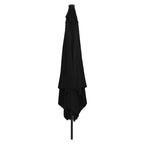 Garten-Sonnenschirm Schwarz 295 x 295 x 245 cm