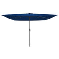 Garten-Sonnenschirm Azurblau 295 x 295 x 245 cm