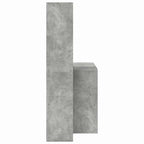 Schreibtisch Beton Grau 138,5 x 55 x 143 cm Holzwerkstoff
