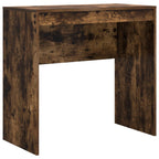 Schreibtisch mit Schubladen mit Regal 2 pcs Geräucherte Eiche