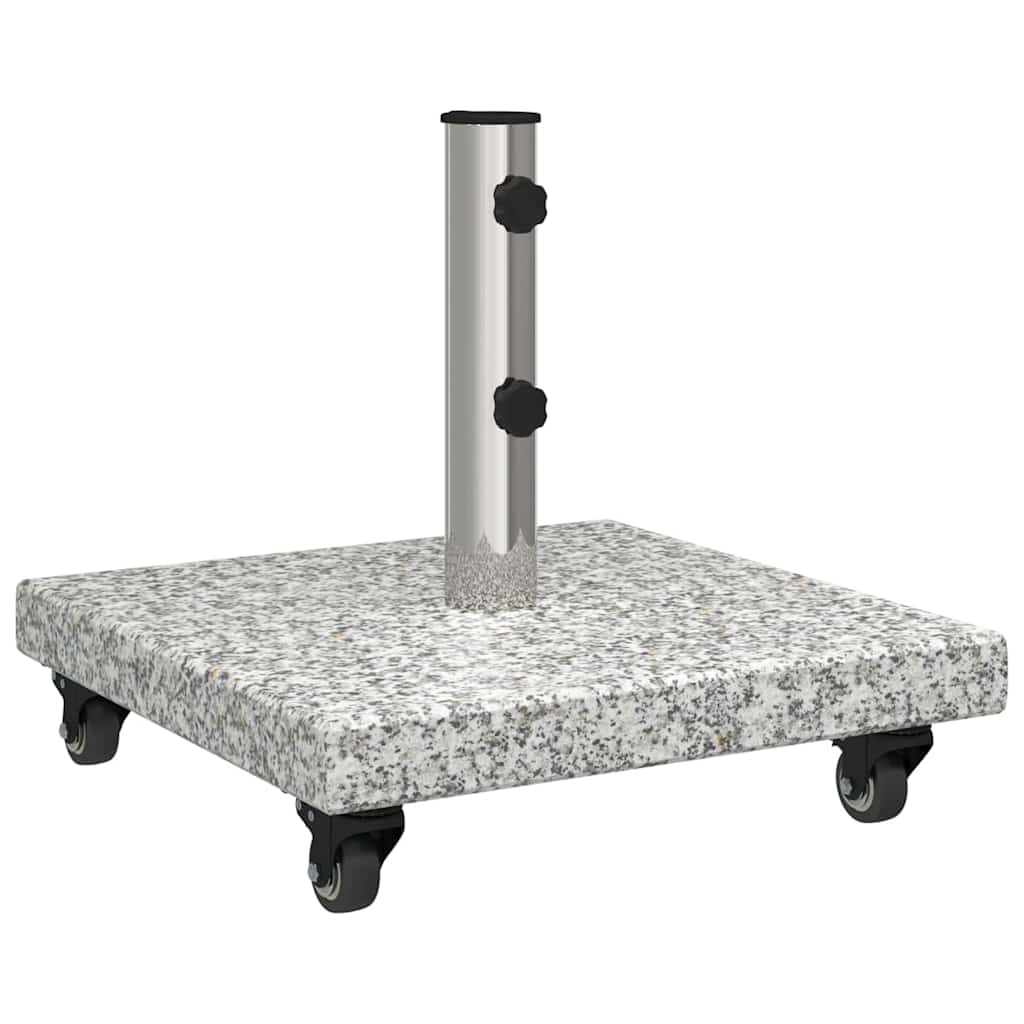 Sonnenschirmständer 30kg Grau Granit Quadratisch