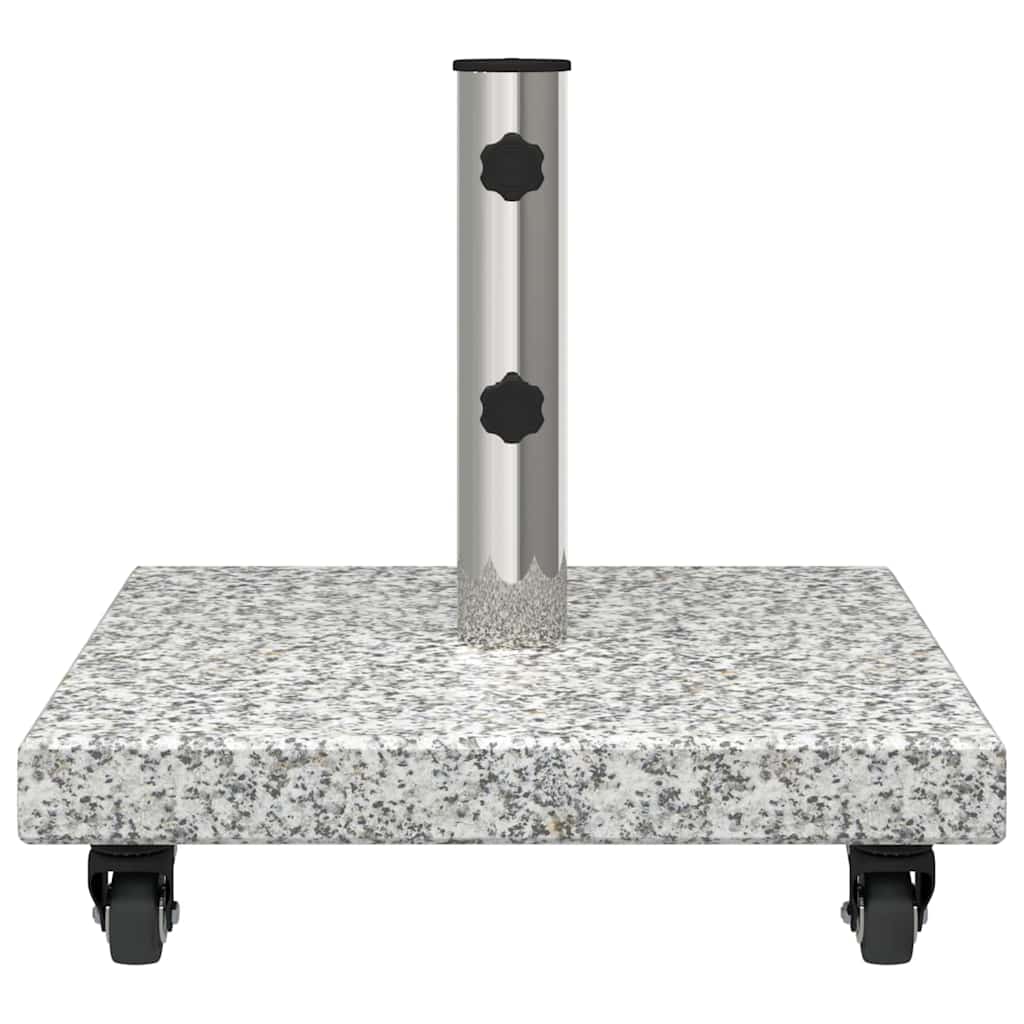 Sonnenschirmständer 30kg Grau Granit Quadratisch
