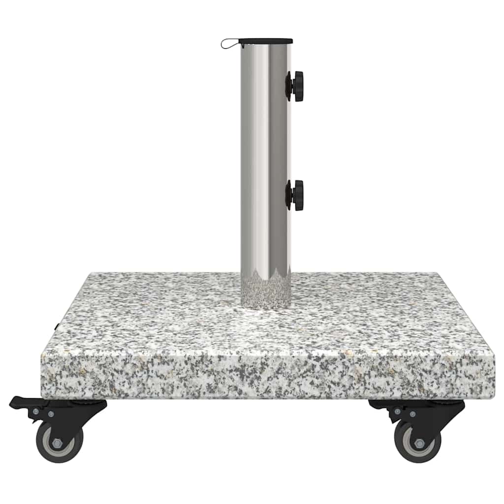Sonnenschirmständer 30kg Grau Granit Quadratisch