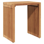 Garten-Beistelltisch 3 pcs Braun 33 x 44,5 x 51 cm