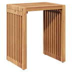 Garten-Beistelltisch 3 pcs Braun 33 x 44,5 x 51 cm