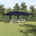 Party-Zelt Blau 600 x 400 x 266 cm Polyethylen und Stahl