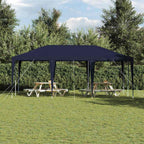 Party-Zelt Blau 600 x 400 x 266 cm Polyethylen und Stahl