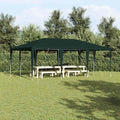 Party-Zelt Grün 600 x 400 x 266 cm Polyethylen und Stahl